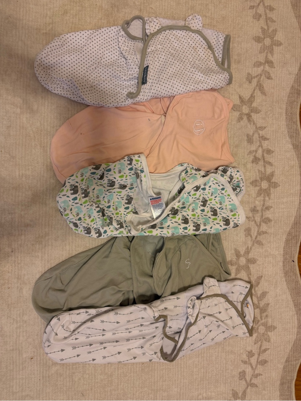 Velcro swaddle bundle of 7